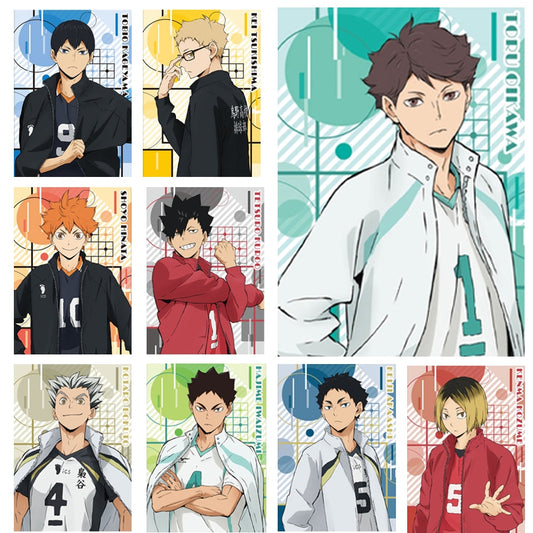 Haikyuu Anime Poster Character Volleyball Boy Canvas Painting Print Cuadros Art Wall Modern Home Living Room Decoration Frameles