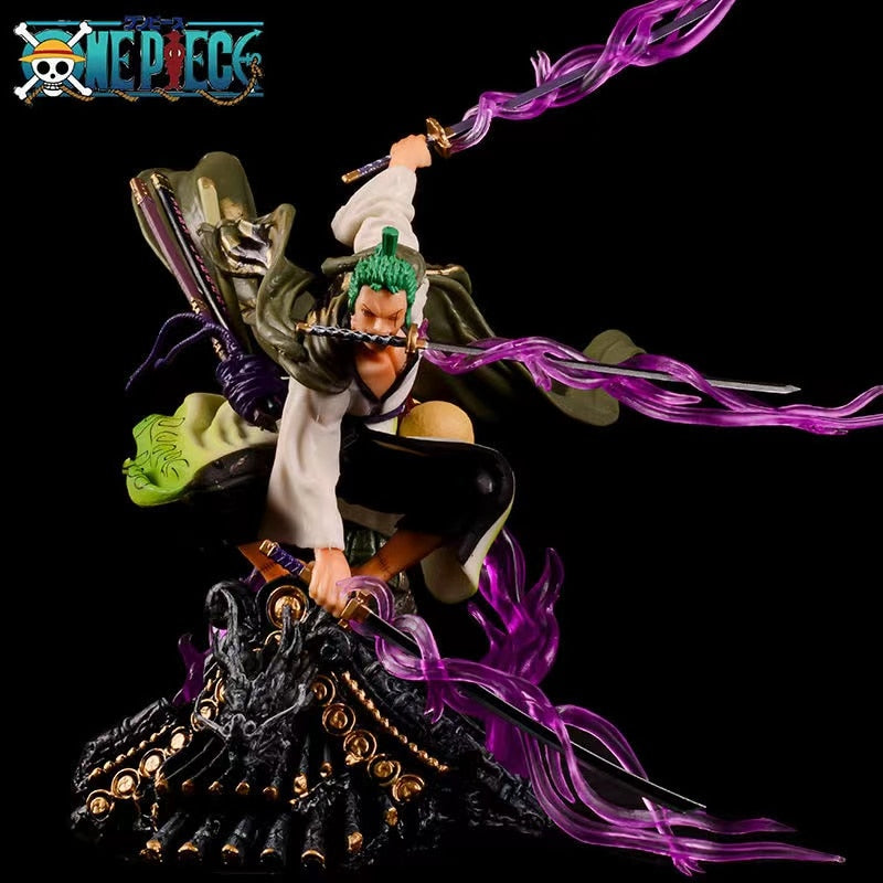 20CM Roronoa Zoro Figurine One Piece Anime Action Figure Adult Children Toys Manga Kids Cartoon Dolls Gift PVC Model Decoration