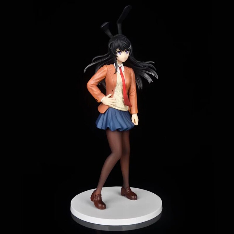 Aniplex Rascal Does Not Dream of Bunny Ver. Senpai Sakurajima Mai PVC Action Figures Anime Figure Model Toys Doll Gift