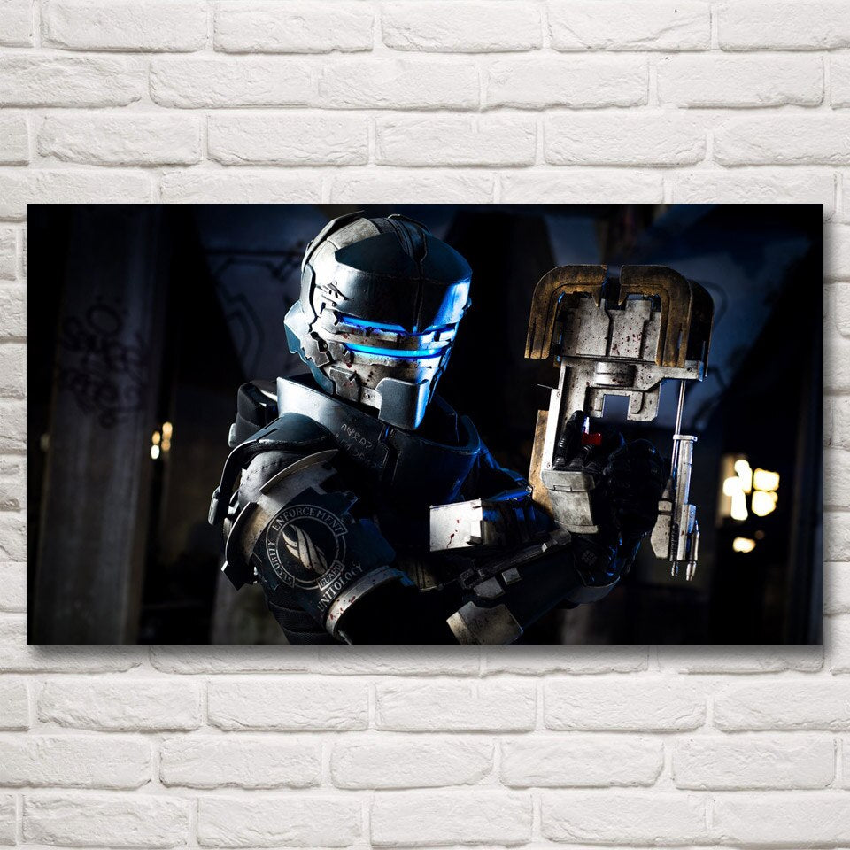 Dead Space 2 3 Hot Art Decor Living Room Video Game Posters and Prints Modern Silk Painting Wall Home Pictures Decoration