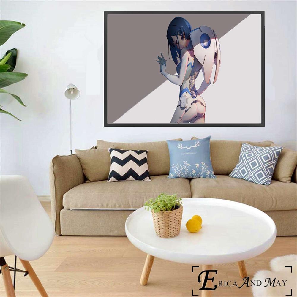 Darling In The Franxx Sexy Anime Figures Canvas Prints Modern Painting Posters Wall Art Pictures For Living Room Decoration