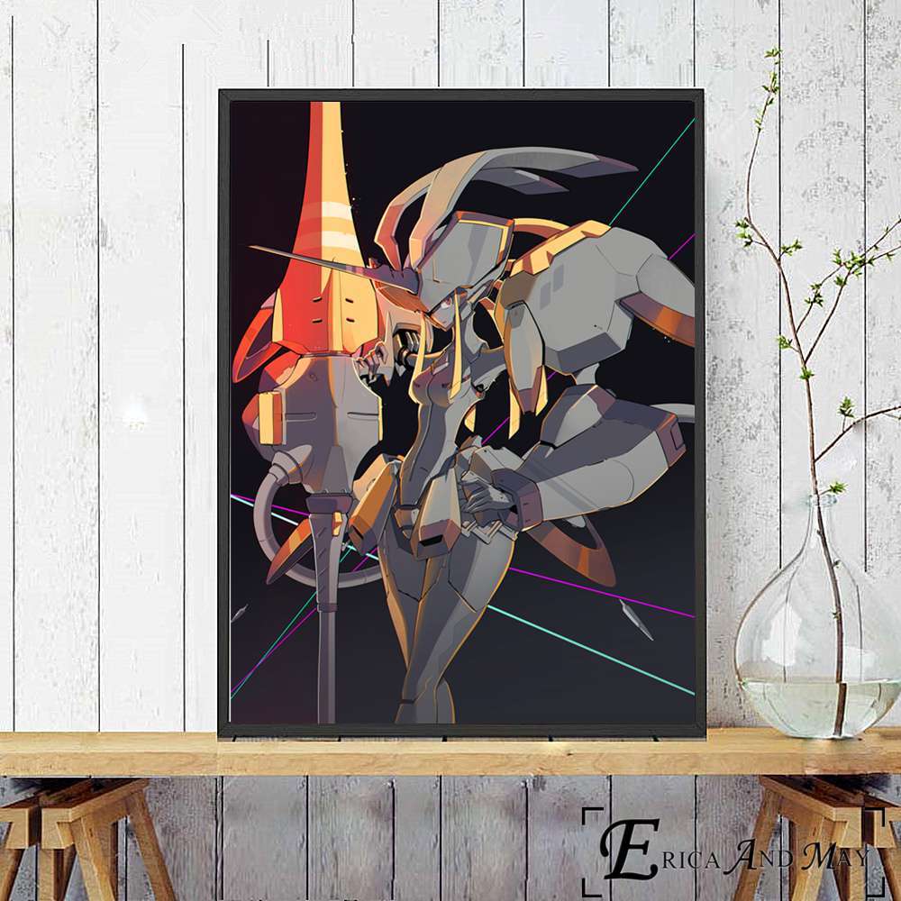 Darling In The Franxx Sexy Anime Figures Canvas Prints Modern Painting Posters Wall Art Pictures For Living Room Decoration