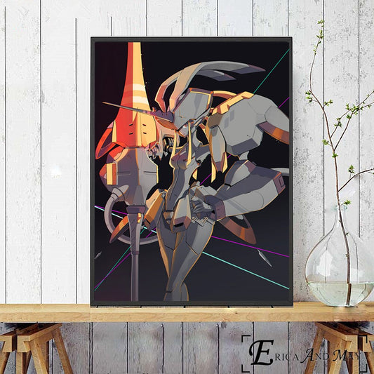 Darling In The Franxx Sexy Anime Figures Canvas Prints Modern Painting Posters Wall Art Pictures For Living Room Decoration