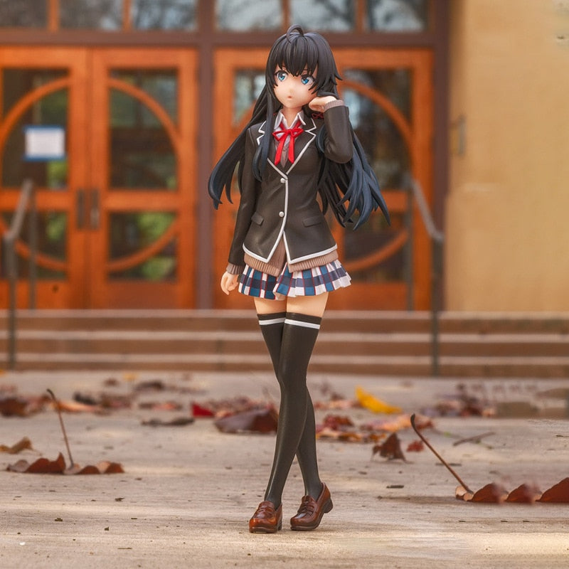 Japan Anime My Teen Romantic Comedy SNAFU  20cm Yukino Action Figure Toys PVC model New Collection Figures Hot Toys