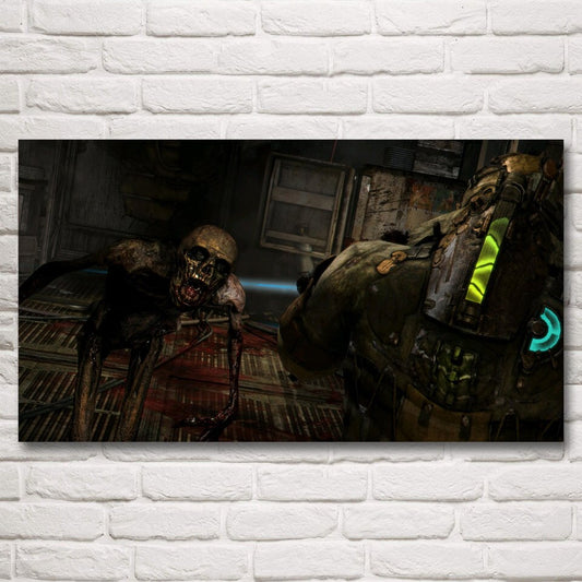 Dead Space 2 3 Hot Art Decor Living Room Video Game Posters and Prints Modern Silk Painting Wall Home Pictures Decoration