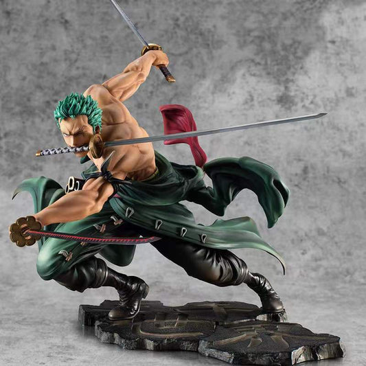 One Piece Anime Figure Roronoa Zoro  Anime Statue PVC Action  Figure Collection Model  Toys Gift 10cm