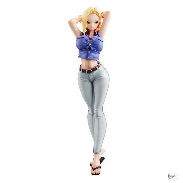 Dragon Ball Z Anime Action Figure Kuririn Android 18  Figurine Videl Statue Super Saiyas Lunch Bulma Figma Model Sexy Girl Toys