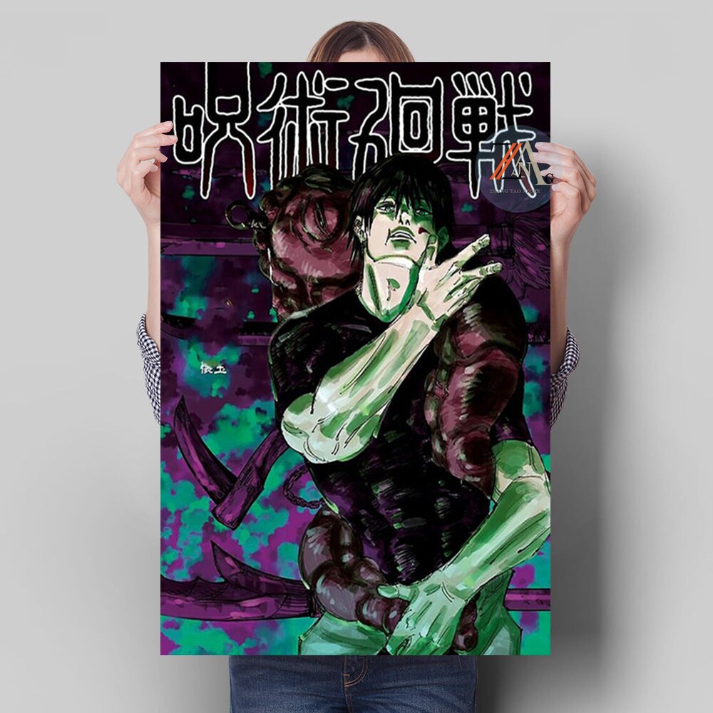 Anime Poster Jujutsu Kaisen Series Character Pictures Canvas Painting Printed Wall Art Modern Use In Children's Home Room Decor