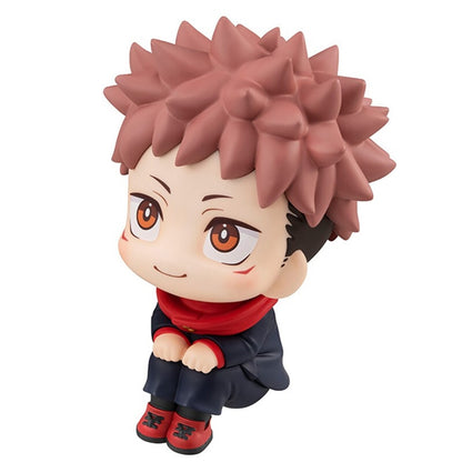 10cm Anime Jujutsu Kaisen Figure Itadori Yuji Gojo Satori Fushiguro Megumi Kugisaki Kawaii Toy Car Decoration PVC Model Gift