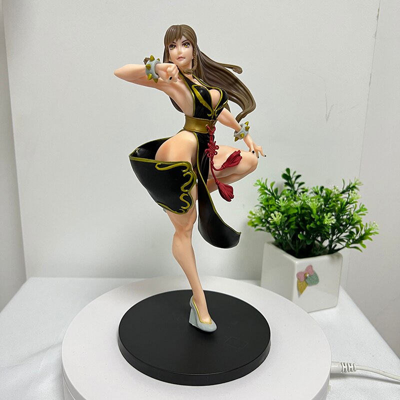 28cm The King of Fighters Anime Figure Millenium Fighting Mai Shiranui Action Figure Sexy Girl Figure Collection Model Doll Toys