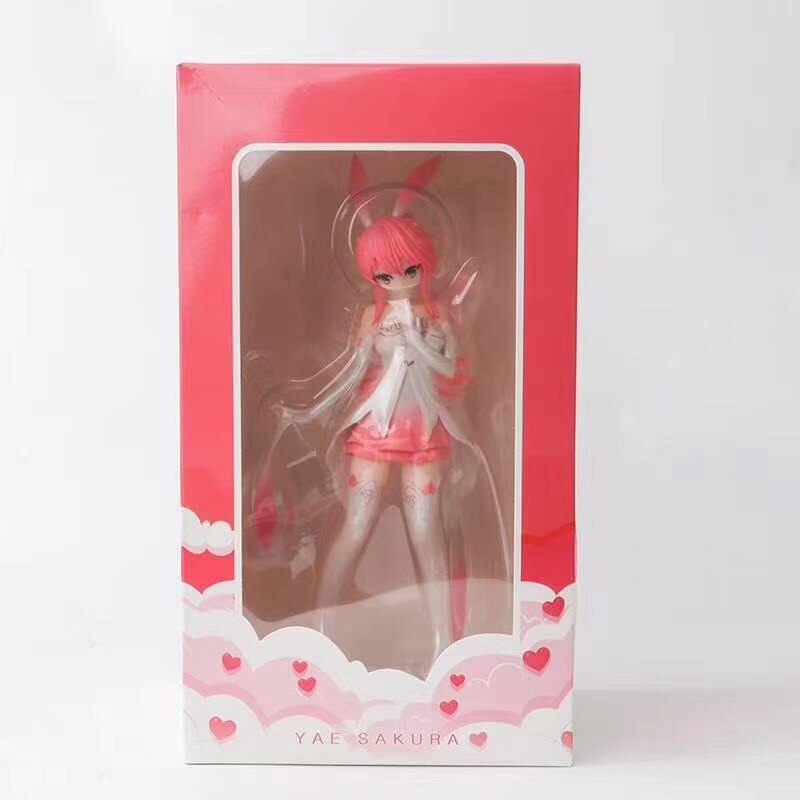 [Bonus] Houkai 3rd Sakura Yae Chinese Dress Ver. PVC Figure Houkai 3rd Sakura Yae Anime Figure Sexy Girl Action Figure Toys 30cm