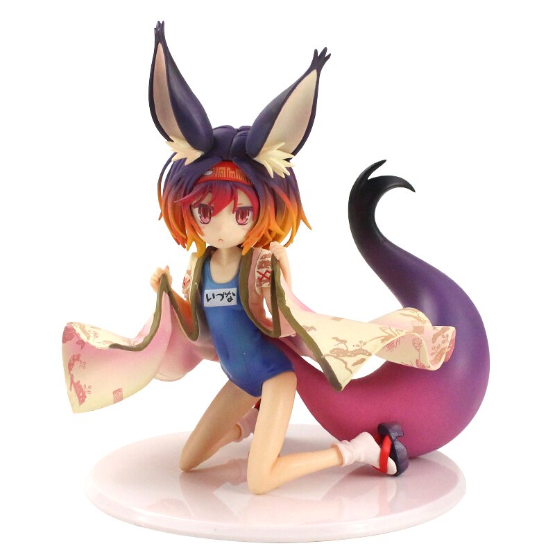 B-STYLE No Game No Life Shiro Cat Bunny Ver. Sexy Anime Figure FREEing No Game No Life Shiro Action Figure Collectible Model Toy