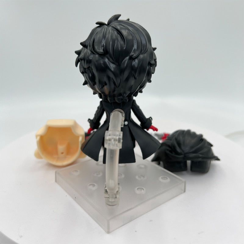 10cm Megami Tensei Persona 5 Joker Amamiya Ren Anime Figure Q version 989# Ren Amamiya Action Figure Collection Model Doll Toys