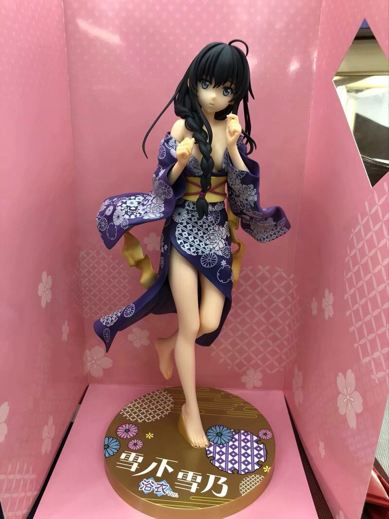 20cm My Teen Romantic Comedy SNAFU 2 Yui Yuigahama Sexy Anime Figure Yukino Yukinoshita Yukata Ver. Sexy Anime Action Figure Toy