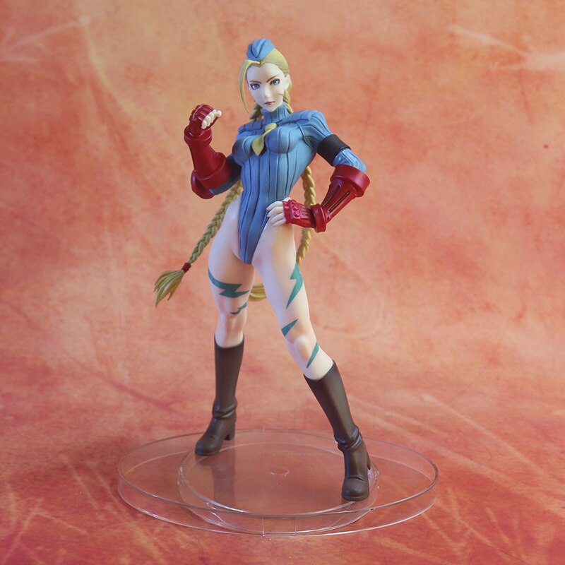 23cm Street Fighter V Bishoujo Anime Figure Chun Li Battle Costume Action Figure Sexy Girl Figure Collection Model Doll Toys