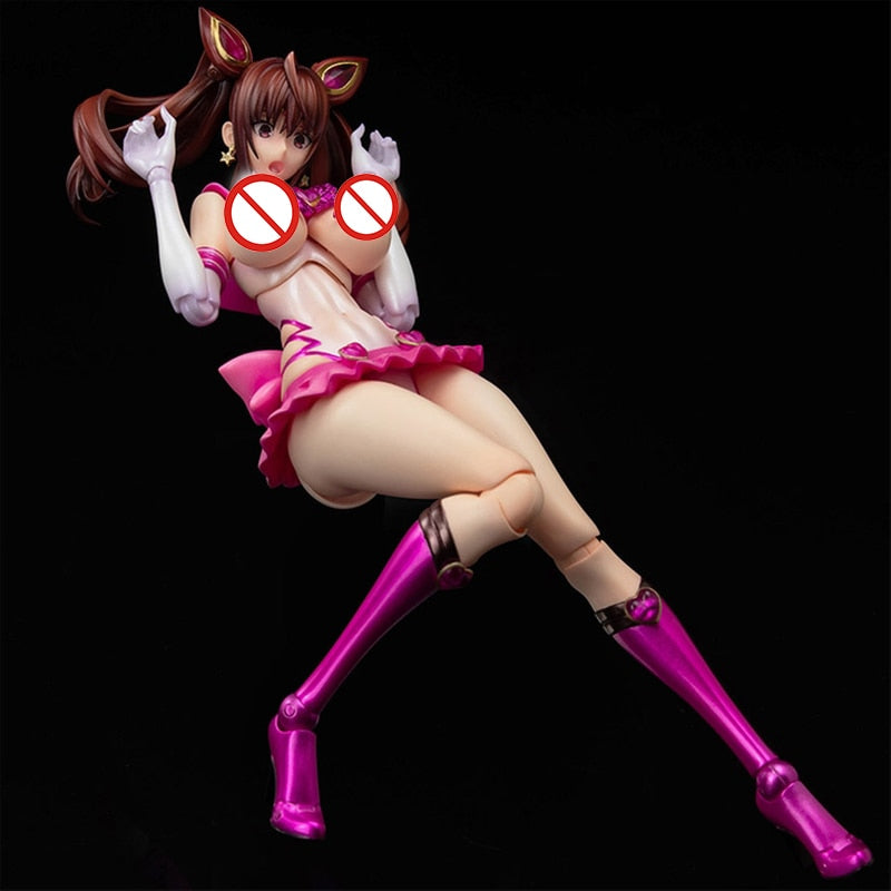 Native SECOND AXE HENTAI ACTION Erika Kuramoto PVC Action Figure Anime Sexy Girl Figure Model Toys Collection Doll Gift