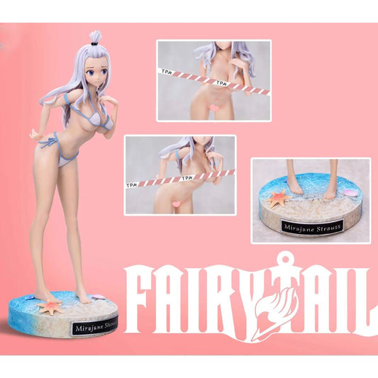 28CM 1/6 Scale Summer Swimsuit Ver Lucy Heartfilia/Mirajane Strauss Fairy Tail PVC Anime Figure GK Action Figurine Manga Toys