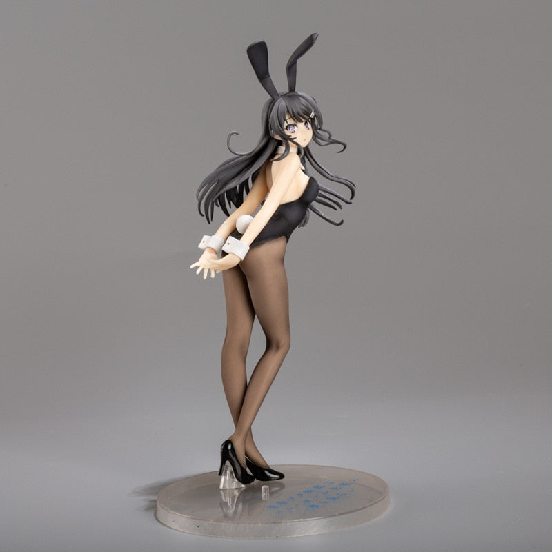 25cm Mai Sakurajima Bunny Girl Senpai Sexy Anime Figure Rascal Does Not Dream of Bunny Girl Senpai Action Figure Model Doll Toys