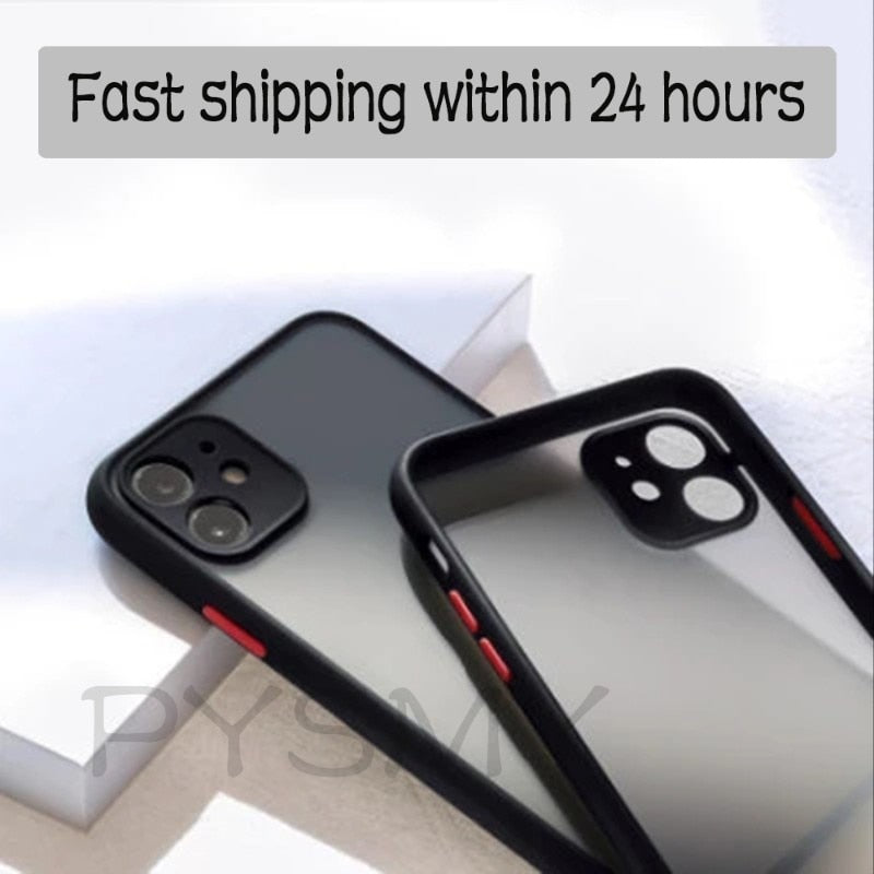 Anime Naruto Akatsuki Itachi Phone Case For IPhone 11 12 13 Mini Pro Max X XS XR 7 8 Plus Clear Matte Black Cover