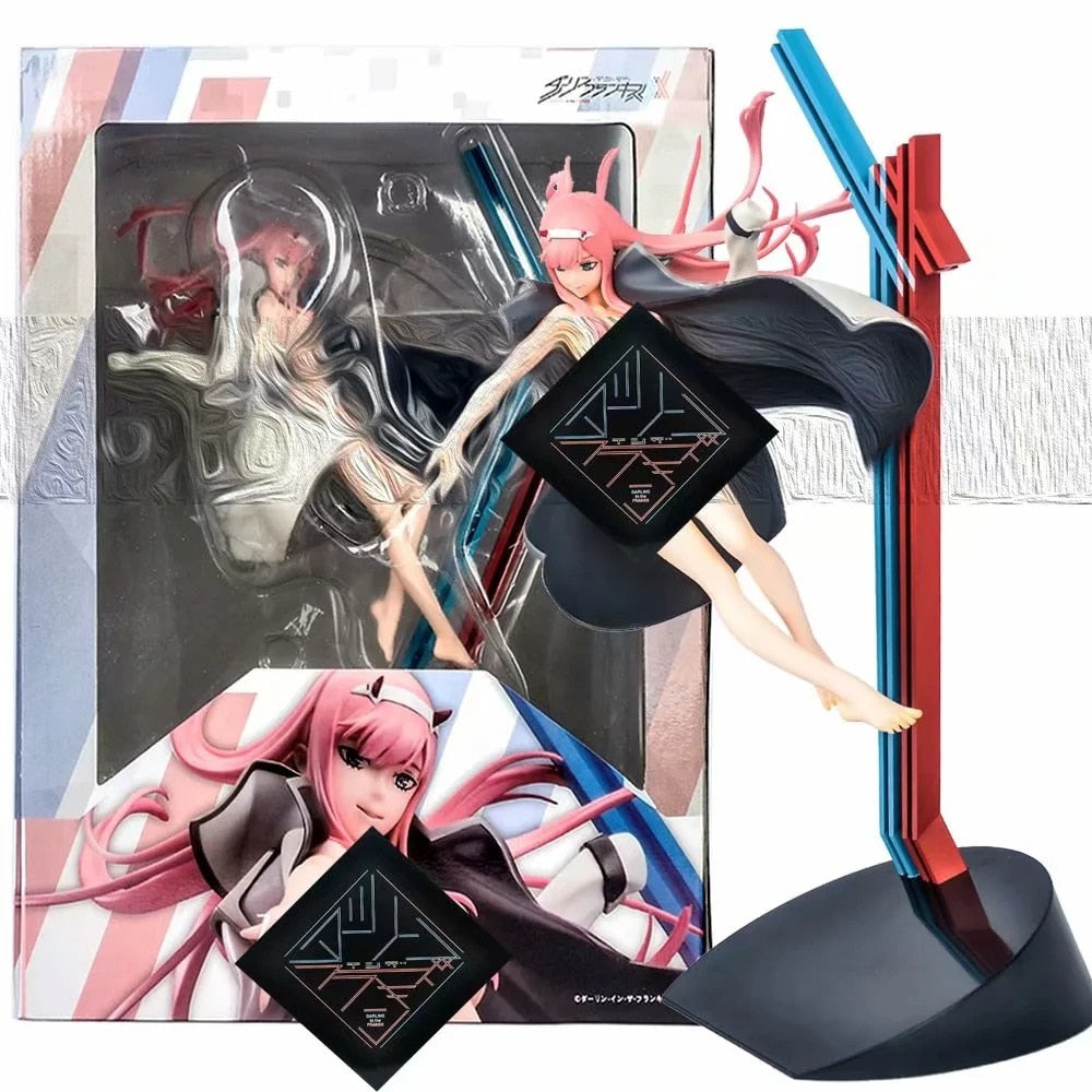 Sexy Anime DARLING in the FRANXX Anime Figure Toy Zero Two 02 Sexy Girl PVC Action Figure Collection Model Doll Toys 30cm