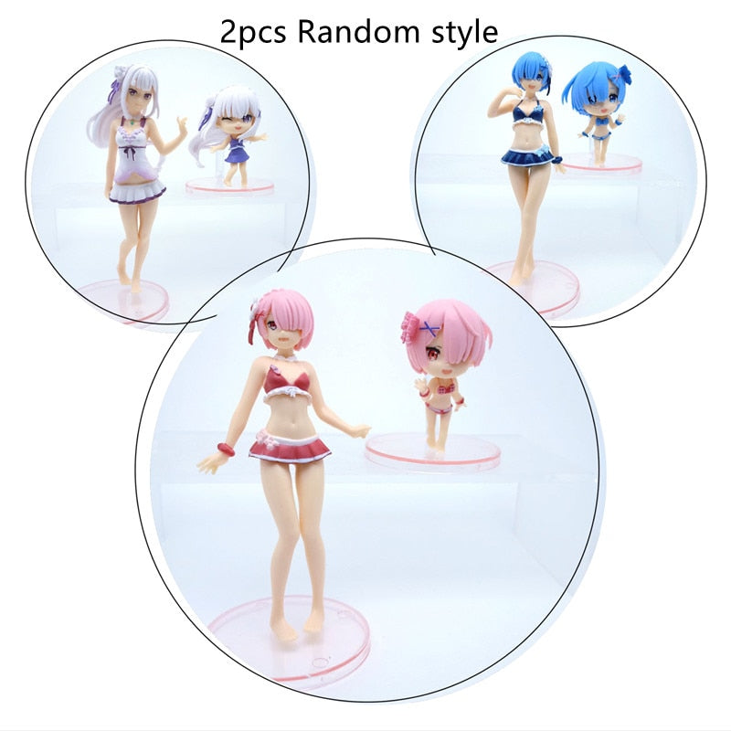 Anime Re:Life In A Different World From Zero Rem Ram Maid Sexy Girl Figure PVC Action Figure Collection Model Toys 16.5cm