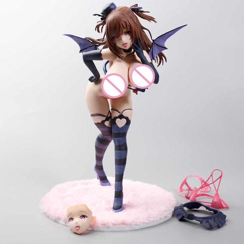 25cm Mataro Original Character Lilith Sexy Anime Figure Hentai Native Lilith Pink Cat Action Figure Adult Collection Model Toys