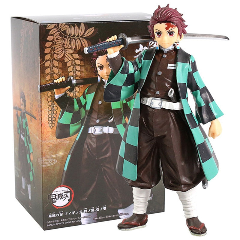 Kimetsu no Yaiba Anime Figure Hashibira Inosuke Action Figure ARTFX J Demon Slayer Kamado Tanjirou Figurine Model Doll Gift