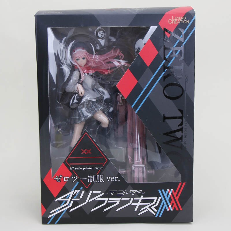 Sexy Anime DARLING in the FRANXX Anime Figure Toy Zero Two 02 Sexy Girl PVC Action Figure Collection Model Doll Toys 30cm