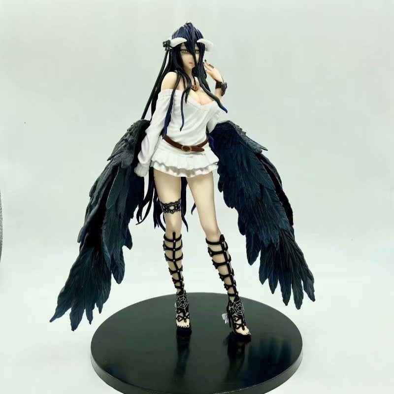 32cm Overlord Albedo Sexy Anime Figure Albedo Swimsuit Action Figure F:NEX OVERLORD Albedo Yukata so-bin Figure Adult Model Toys