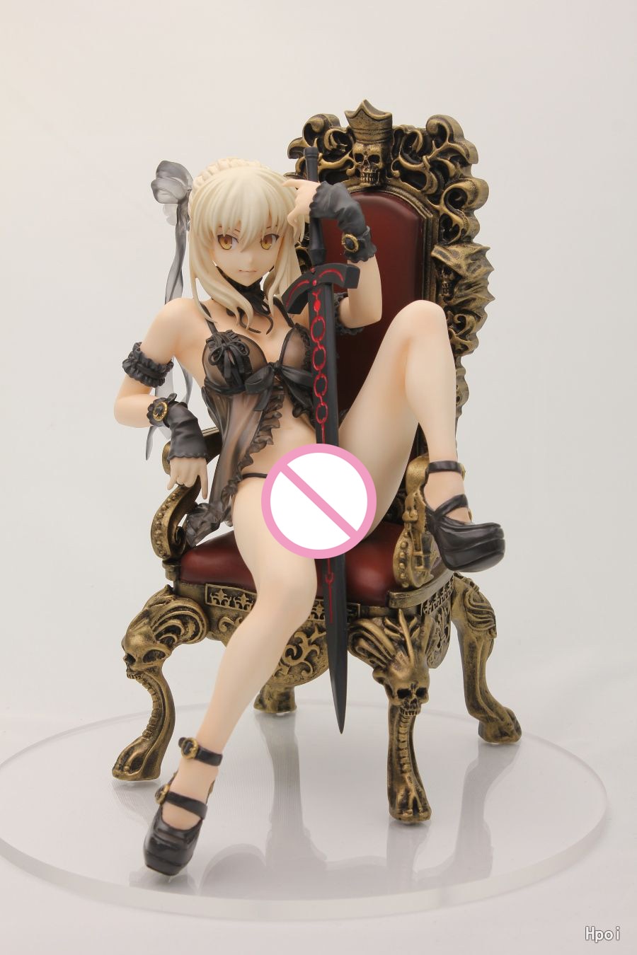 25cm Fate/Grand Order Alter Rider Sexy Anime Figure Fate/stay night Saber Action Figure Altria Pendragon Alter Figurine Doll Toy