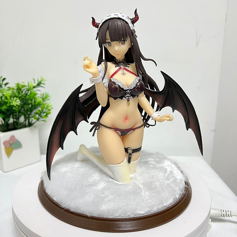 18cm Skytube Charm Taya Sexy Anime Figure AIKO Charm Taya Devil Maid Action Figure Taya Figurine Adult Collection Model Doll Toy