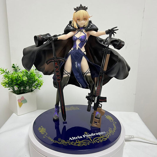 25cm Fate/Grand Order Alter Rider Sexy Anime Figure Fate/stay night Saber Action Figure Altria Pendragon Alter Figurine Doll Toy