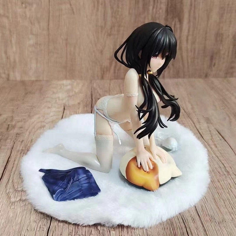 DATE A LIVE Anime Figure Tokisaki Kurumi Nightmare PVC Action Figure Kneeling Swimsuit Lingerie Sexy Collection Mode