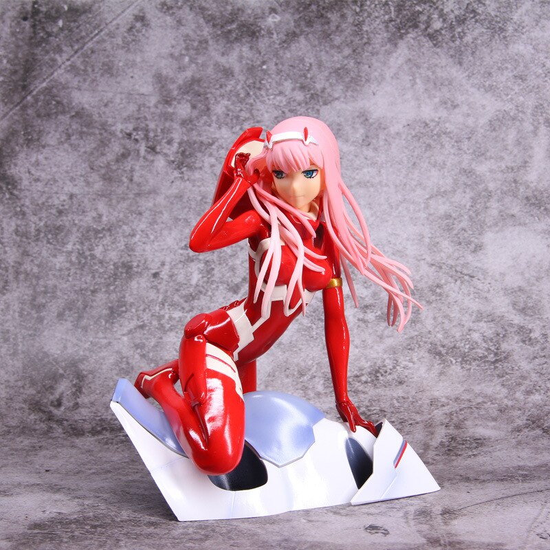 Sexy Anime DARLING in the FRANXX Anime Figure Toy Zero Two 02 Sexy Girl PVC Action Figure Collection Model Doll Toys 30cm