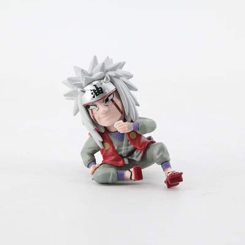 Naruto Uzumaki Kakashi Uchiha Sasuke Itachi Anime Figure Toy Q Cute Figural Nendoroid Car Decoration PVC Model Gift Toys For Kid