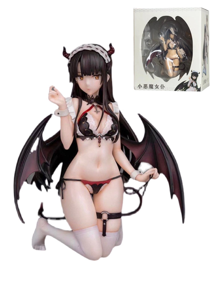 17cm Japanese Anime Figure Taya Demon Maid AIKO Charm Girl Action Figure Toy Adults Collectible Model Doll PVC Cartoon Toy Gift