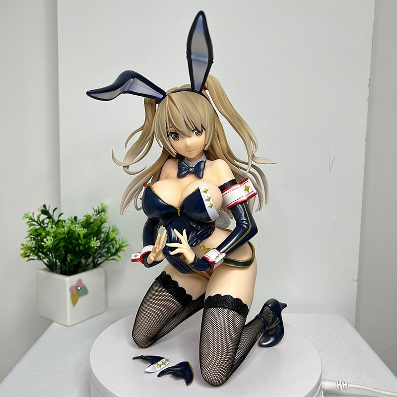 34cm Native BINDing Shino Momose Bunny Girl Sexy Anime Figure BINDing Creators Opinion BINDing Action Figure Adult Model Toys