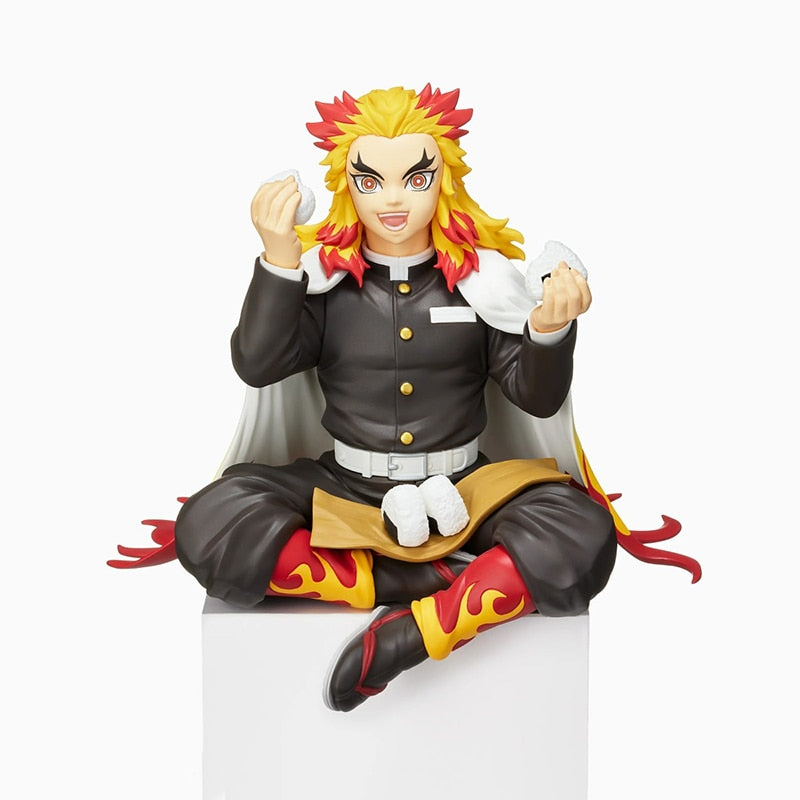 14cm Demon Slayer Anime Figure Kamado Nezuko Kochou Shinobu Action Figure Kimetsu no Yaiba Tsuyuri Kanawo Figurine Model Doll