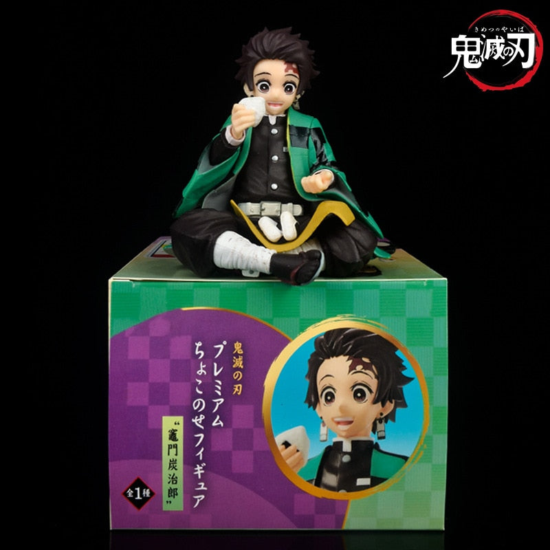 Kimetsu no Yaiba Anime Figure Hashibira Inosuke Action Figure ARTFX J Demon Slayer Kamado Tanjirou Figurine Model Doll Gift