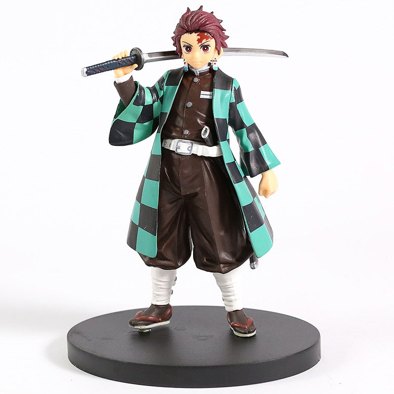 Kimetsu no Yaiba Anime Figure Hashibira Inosuke Action Figure ARTFX J Demon Slayer Kamado Tanjirou Figurine Model Doll Gift