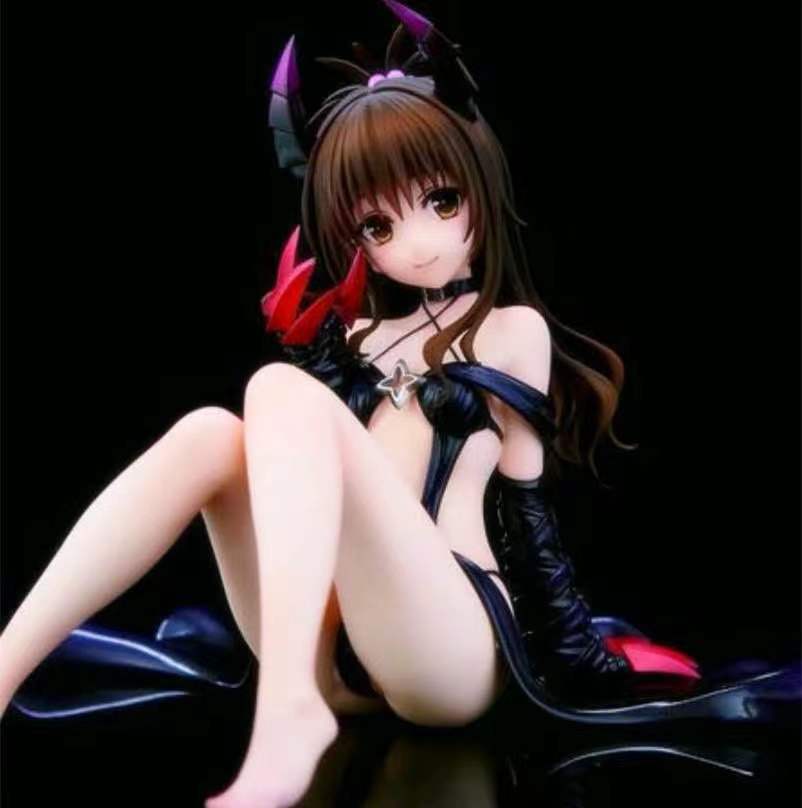 23cm To Love Kawaii  Ru  DetachableTransparent Swimsuit Momo Sexy Girl  Yuuki Mikan Lala Kotegawa Yui PVC Adult Action Figure