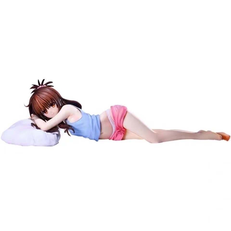 23cm To Love Kawaii  Ru  DetachableTransparent Swimsuit Momo Sexy Girl  Yuuki Mikan Lala Kotegawa Yui PVC Adult Action Figure