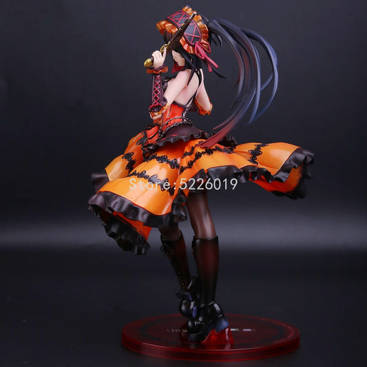 23cm Anime Movie Date A Live Figure Mayuri Judgment Kurumi Tokisaki Sexy Anime Figure Kurumi Tokisaki Action Figure Model Toys