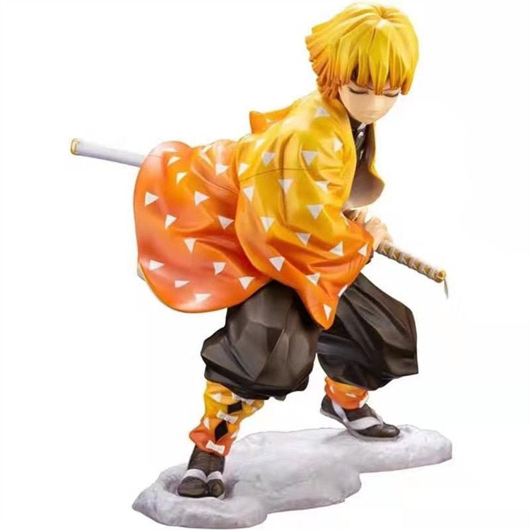 Kimetsu no Yaiba Anime Figure Hashibira Inosuke Action Figure ARTFX J Demon Slayer Kamado Tanjirou Figurine Model Doll Gift