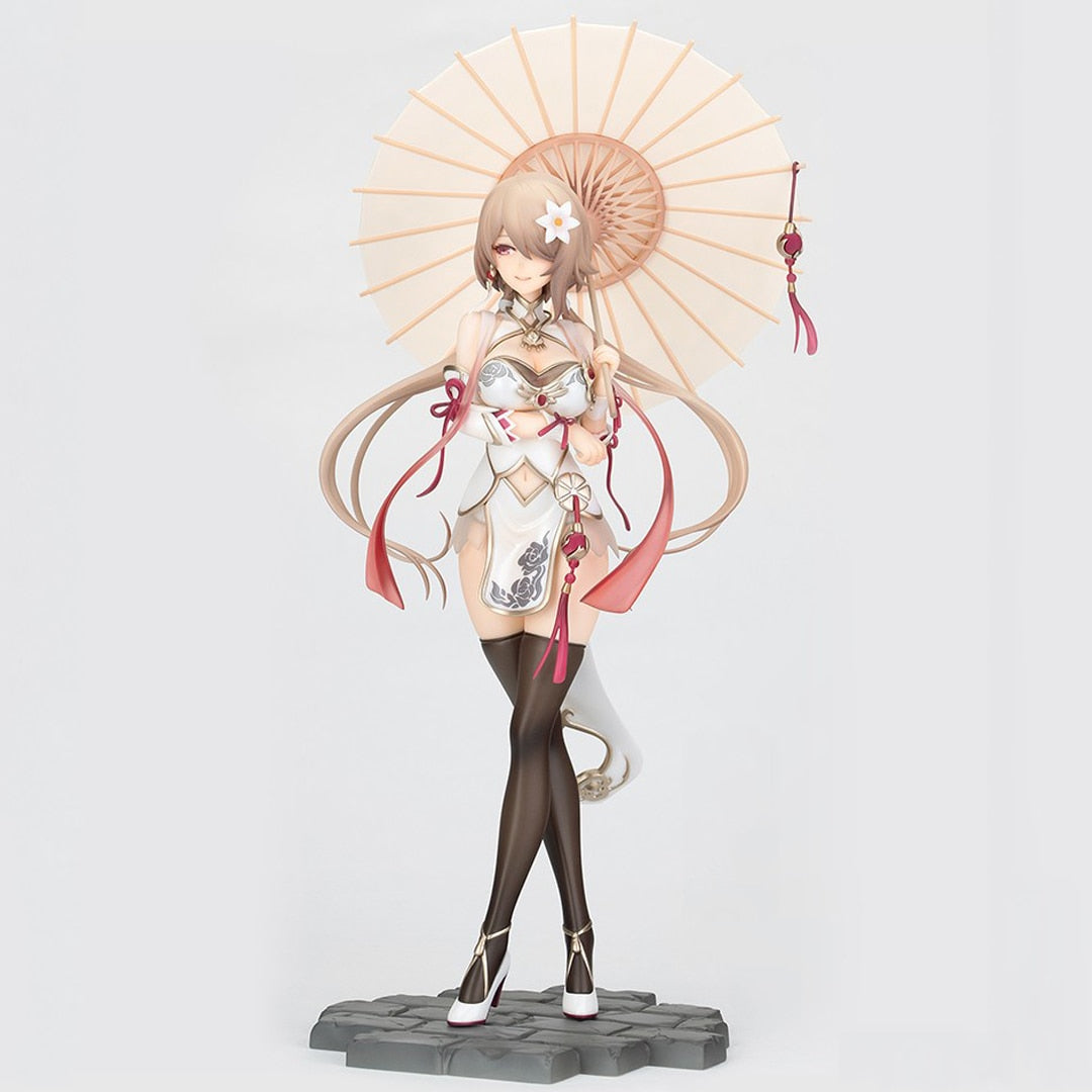 [Bonus] Houkai 3rd Sakura Yae Chinese Dress Ver. PVC Figure Houkai 3rd Sakura Yae Anime Figure Sexy Girl Action Figure Toys 30cm