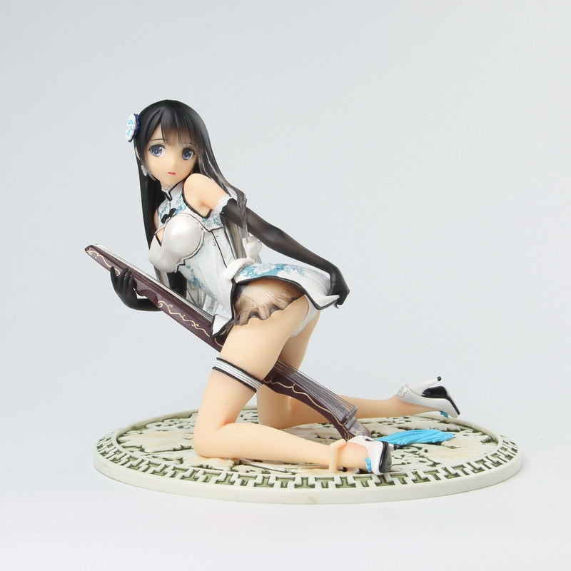 Alphamax Skytube Premium T2 Art Girls Ping Yi Cheongsam Ver. TONY Sexy Hentai 1/6 Complete PVC Figure Adult Model Doll Toys Gift