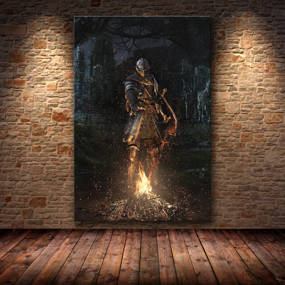 Home Decor Canvas Poster Picture Sexy Final Fantasy Game Painting Poster Wall For Home Canvas Wall Art Painting