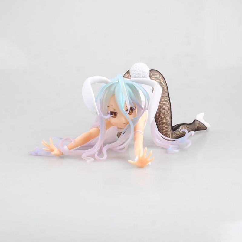 B-STYLE No Game No Life Shiro Cat Bunny Ver. Sexy Anime Figure FREEing No Game No Life Shiro Action Figure Collectible Model Toy