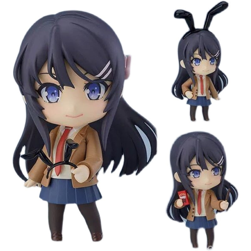 25cm Mai Sakurajima Bunny Girl Senpai Sexy Anime Figure Rascal Does Not Dream of Bunny Girl Senpai Action Figure Model Doll Toys