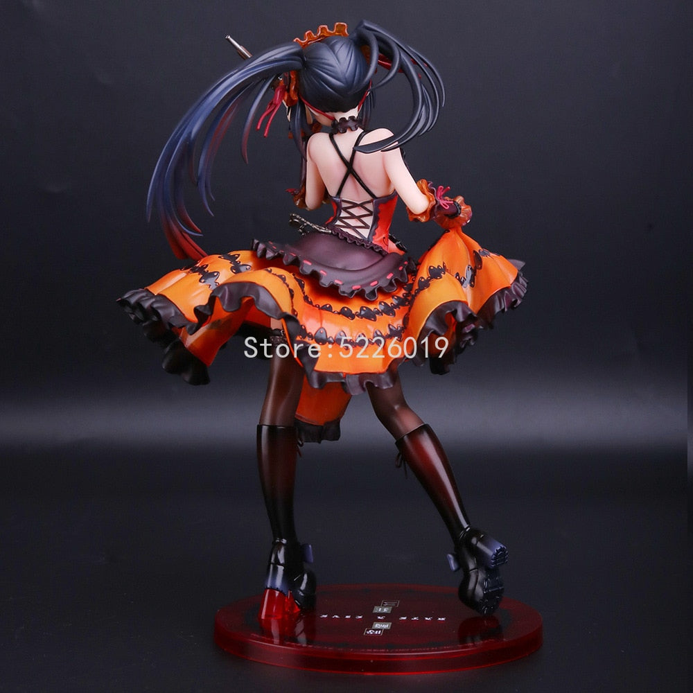 23cm Anime Movie Date A Live Figure Mayuri Judgment Kurumi Tokisaki Sexy Anime Figure Kurumi Tokisaki Action Figure Model Toys